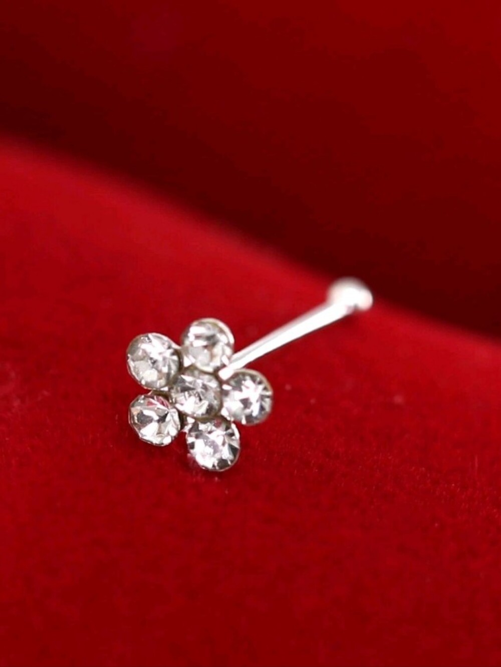 Flower Nose Ring - Picture 2 of 9